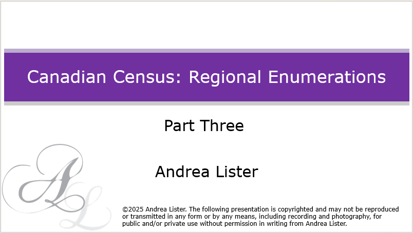 Census Part Three